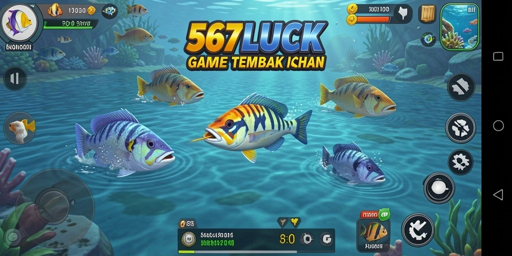 Gameplay menantang dalam 567LUCK yang seru dan menyenangkan.