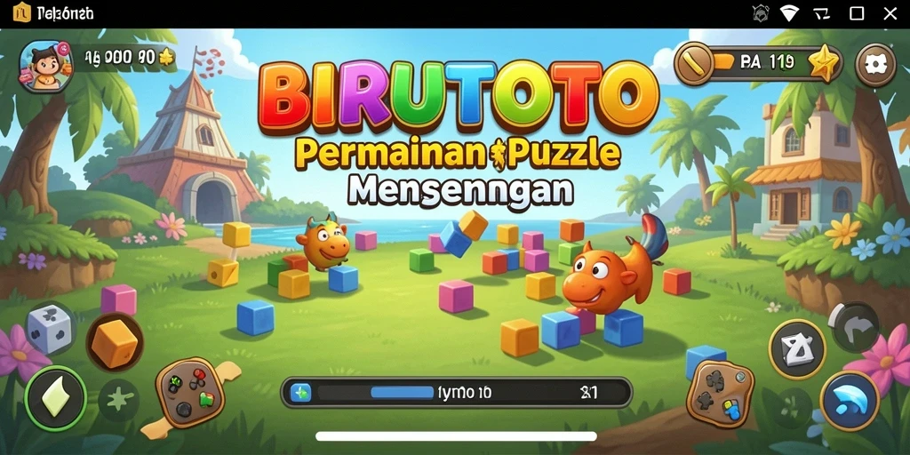 Tampilan gameplay BIRUTOTO yang menarik dan penuh tantangan.