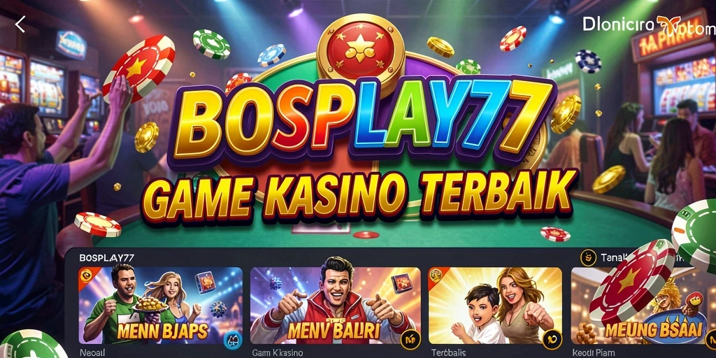 Tampilan gameplay BOSPLAY77 yang menarik dan mendebarkan.