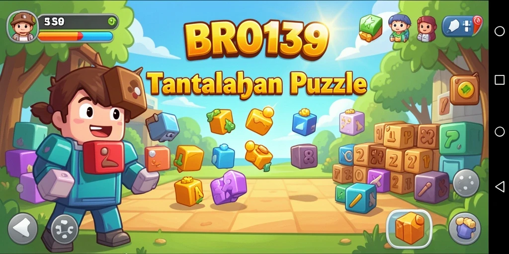 Screenshot gameplay BRO138 menampilkan berbagai teka-teki seru.
