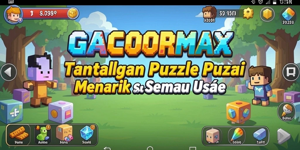 Screenshot GACORMAX menampilkan gameplay Puzzle yang menarik dan seru.