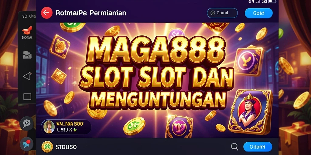 Gameplay MAGA888 menampilkan slot yang menarik dan penuh fitur bonus.