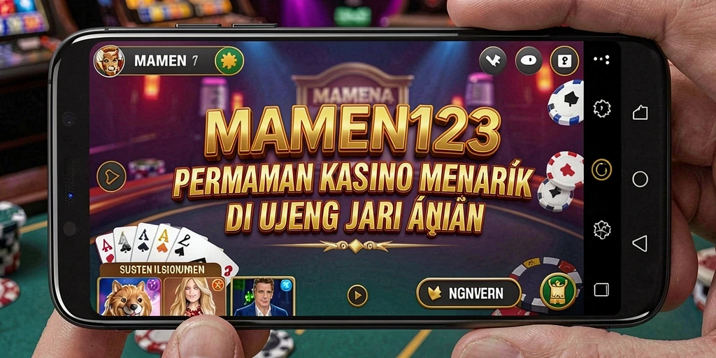 Tampilan gameplay menarik dari MAMEN123 yang menggugah selera bermain.