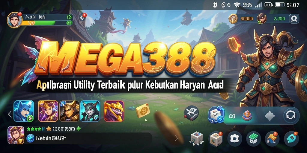 Tampilan antarmuka MEGA388 yang mudah digunakan dan efisien.