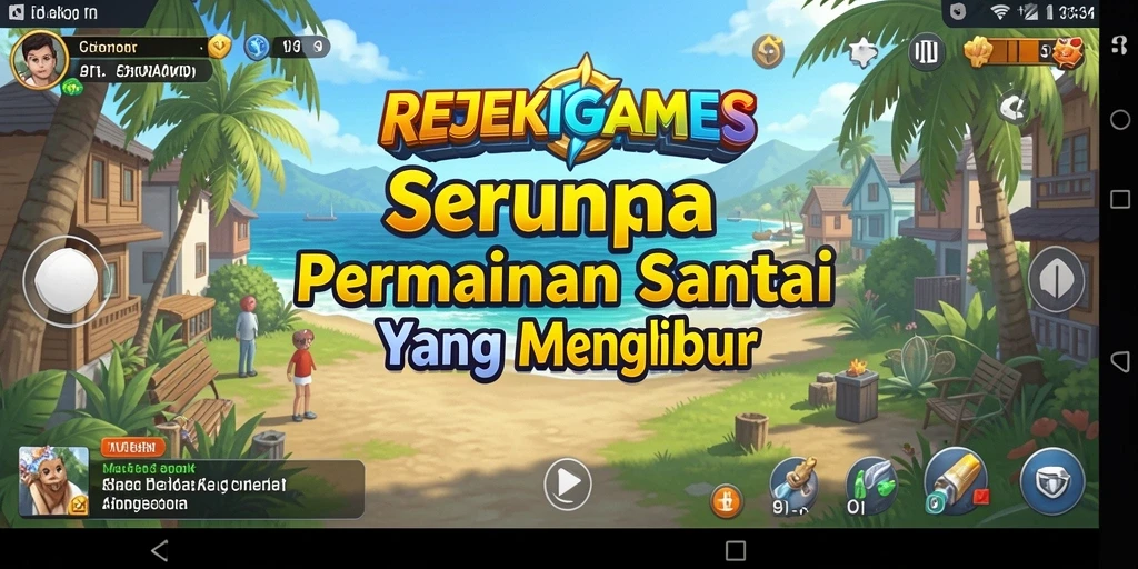 Tangkapan layar gameplay <strong>REJEKIGAMES</strong> yang menampilkan serunya bermain santai.