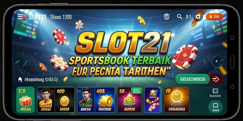 Tampilan menarik dari gameplay taruhan olahraga di SLOT21.