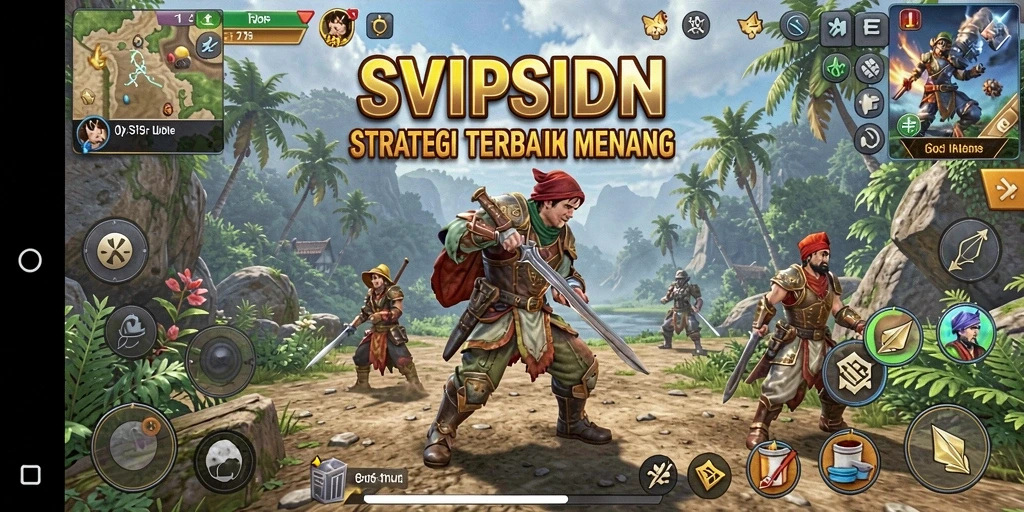 Gameplay mendebarkan di SVIPSIDN dengan berbagai taktik dan strategi.