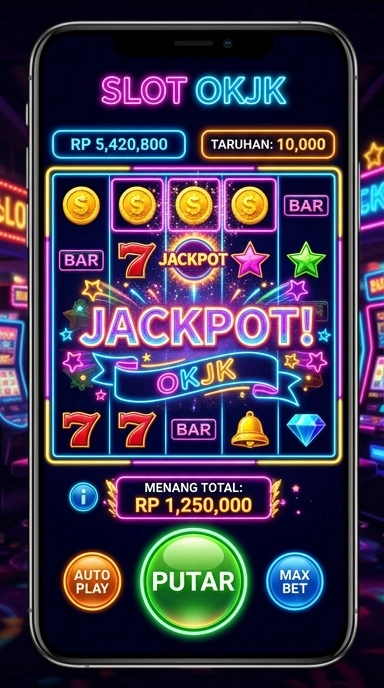 Proses pengunduhan aplikasi di okjk yang cepat dan mudah.